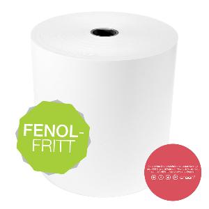 GreenReceipt Premium, Röd kvittorulle, termo, 80/80/12, 80 gram