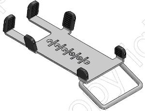 SpacePole, platta, Ingenico Lane 1500/Lane 3000 Multigrip