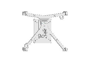 Duratilt-hållare till VESA-fäste 75/100