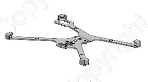 X-Frame för iPad Air 10.9' (4th gen) 2020 och iPad Air (5 gen.) 2022