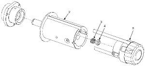 Kit Ribbon Take Up Spindle 170Xi4 & 170Xi3+