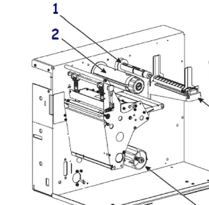 Kit Ribbon Take Up Spindle 220XiII