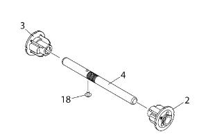 Screw TR 3-4 FL