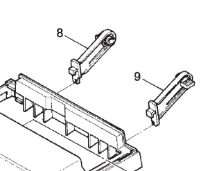 PAPER HOLDER  DP-8340 L&R